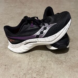 Saucony Women's Black and Purple Athletic Shoes